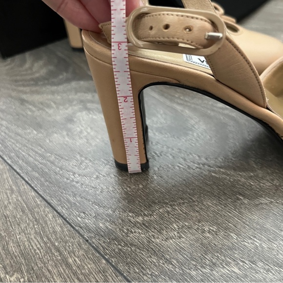 Gianni Versace Vintage Leather Ballet Bow Heels - Picture 11 of 12